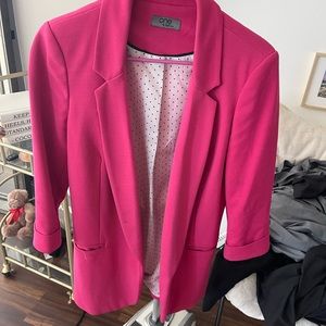 Pink blazer